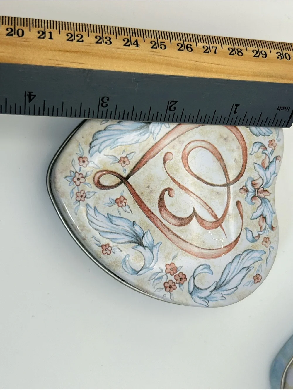 Brighton Heart Trinket Tins Qty 4 Small Empty Collectible 3.75